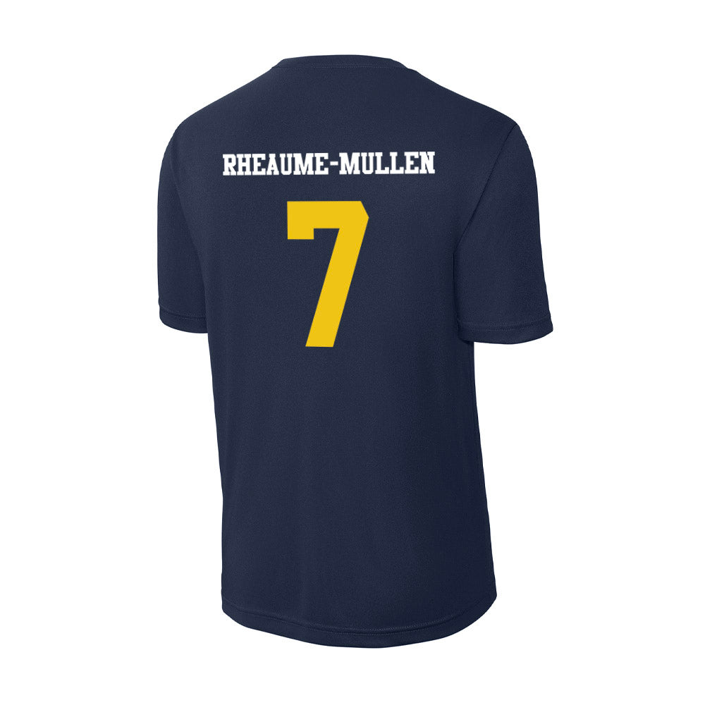 Michigan - NCAA Men's Ice Hockey : Dakoda Rheaume-Mullen - Activewear T-Shirt-1