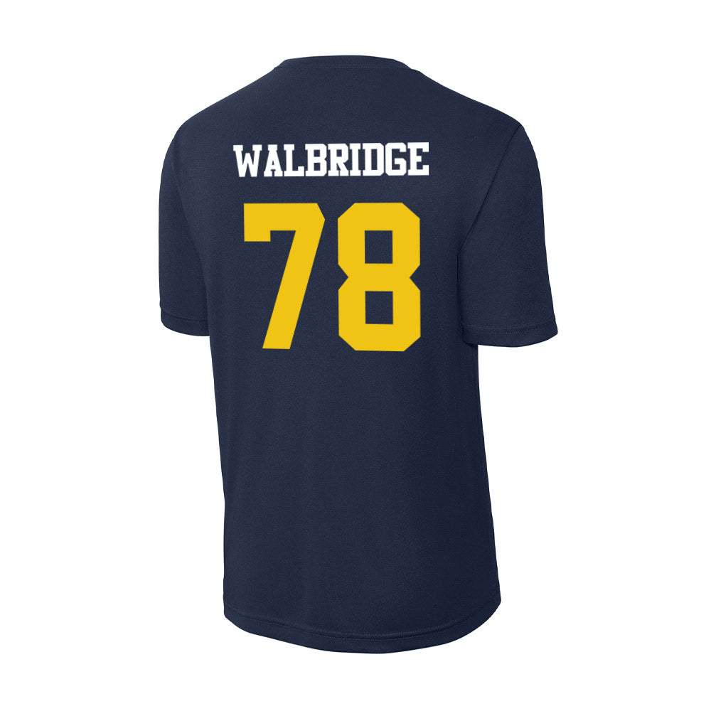 Michigan - NCAA Football : Marky Walbridge - Activewear T-Shirt-1