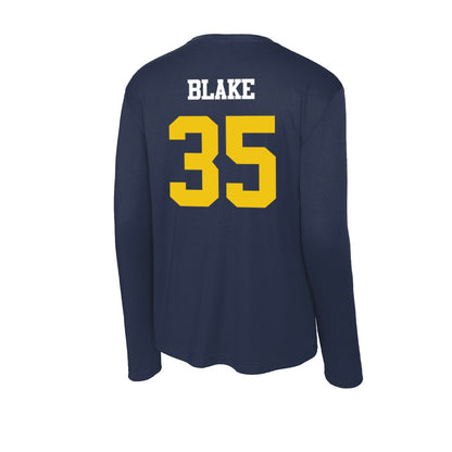 Michigan - NCAA Football : Stuart Blake - Activewear Long Sleeve T-Shirt-1