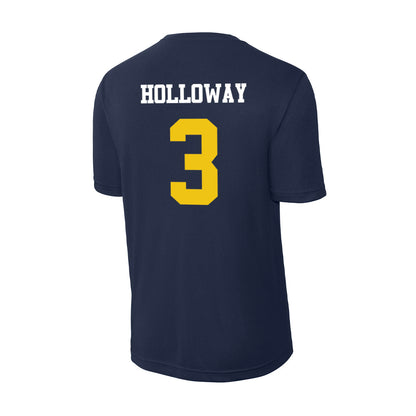 Michigan - NCAA Women's Basketball : Mila Holloway - Activewear T-Shirt-1