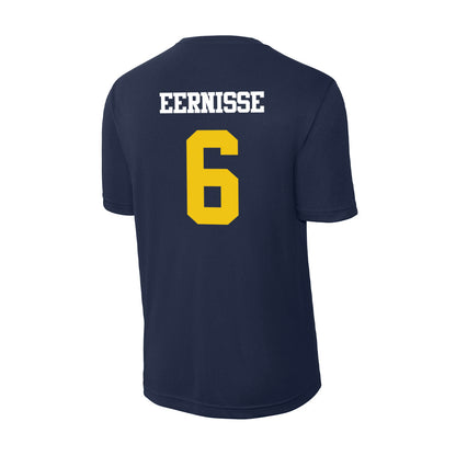 Michigan - NCAA Men's Ice Hockey : Josh Eernisse - Activewear T-Shirt-1