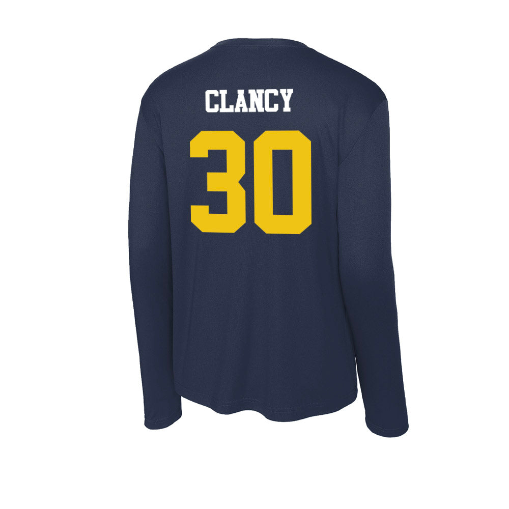 Michigan - NCAA Women's Lacrosse : Rowan Clancy - Activewear Long Sleeve T-Shirt-1