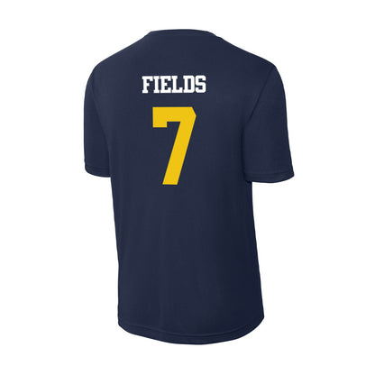 Michigan - NCAA Women's Basketball : Jessica Fields - Activewear T-Shirt-1