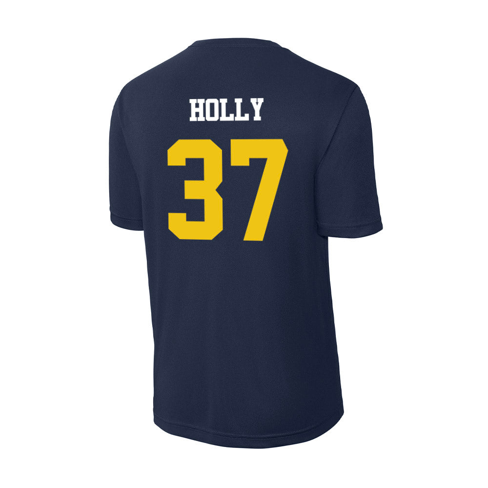 Michigan - NCAA Football : Julius Holly - Activewear T-Shirt-1