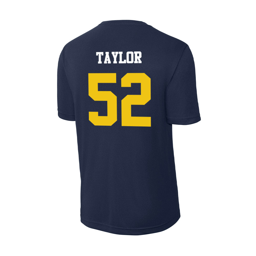 Michigan - NCAA Men's Lacrosse : Hunter Taylor - Activewear T-Shirt-1