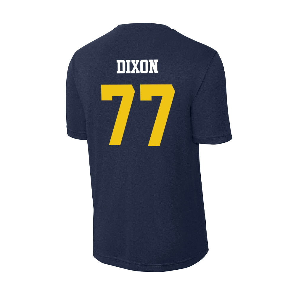 Michigan - NCAA Men's Lacrosse : DJ Dixon - Activewear T-Shirt-1