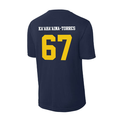 Michigan - NCAA Football : Houston Ka'aha'aina-Torres - Activewear T-Shirt-1