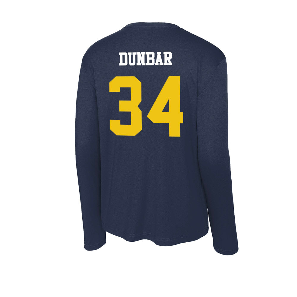 Michigan - NCAA Women's Basketball : Aaiyanna Dunbar - Activewear Long Sleeve T-Shirt-1