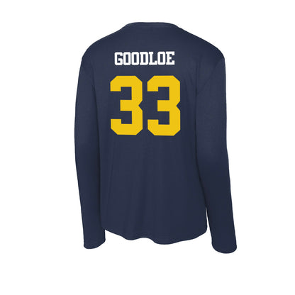 Michigan - NCAA Women's Lacrosse : Emileigh Goodloe - Activewear Long Sleeve T-Shirt-1