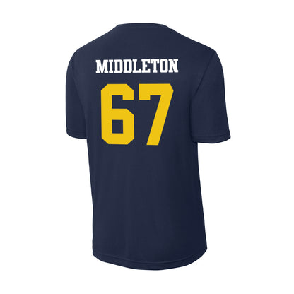 Michigan - NCAA Football : Trent Middleton - Activewear T-Shirt-1