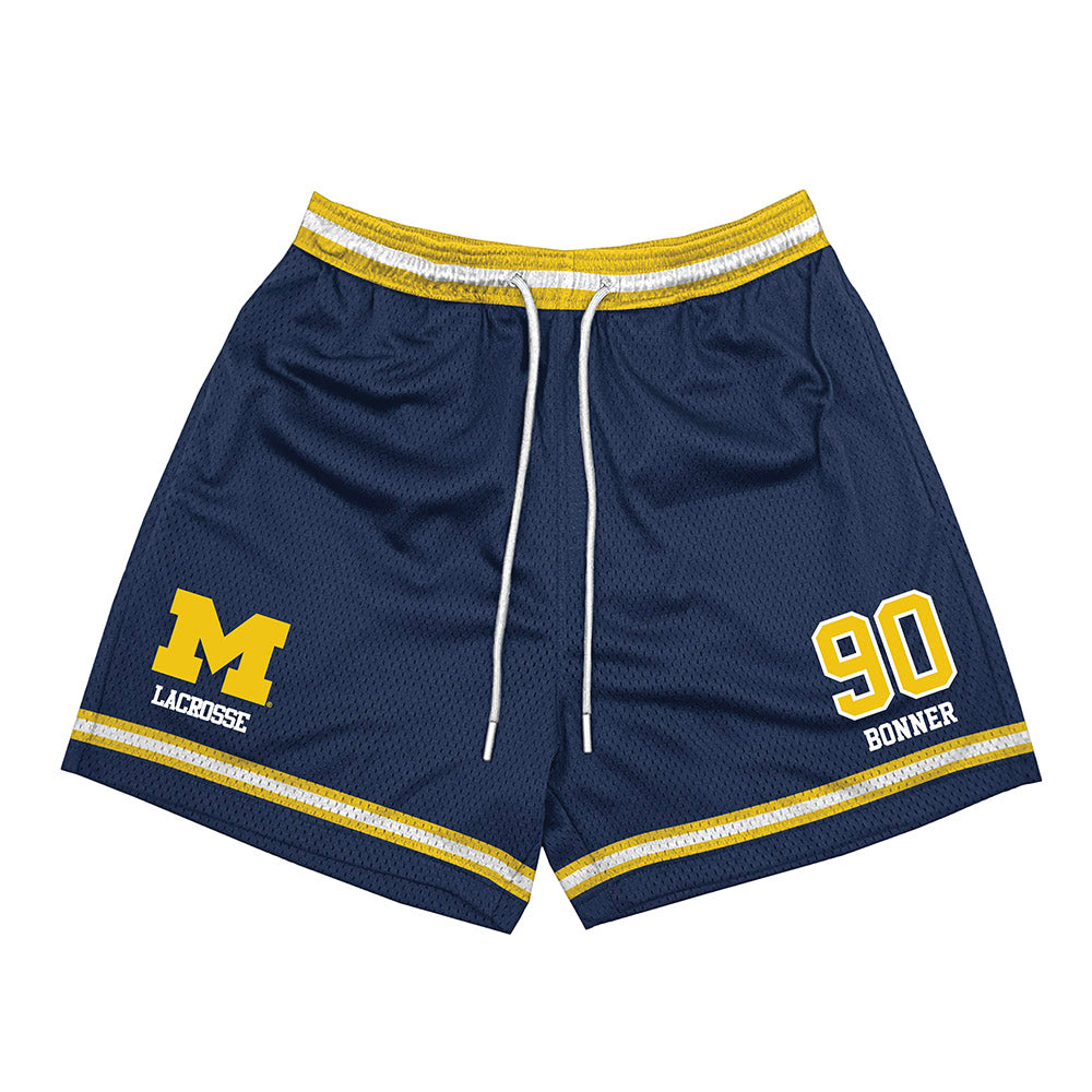 Michigan - NCAA Men's Lacrosse : Max Bonner - Shorts-0