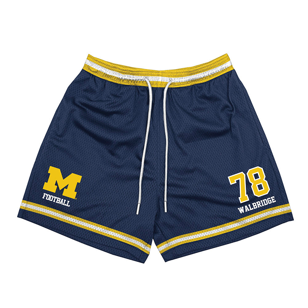 Michigan - NCAA Football : Marky Walbridge - Shorts-0