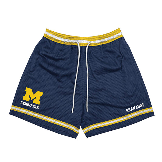 Michigan - NCAA Men's Gymnastics : Zach Granados - Shorts-0