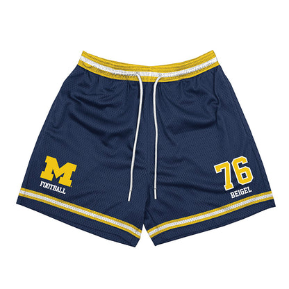 Michigan - NCAA Football : Manuel Beigel - Shorts-0