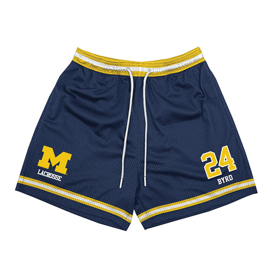 Michigan - NCAA Women's Lacrosse : Caroline Byrd - Shorts-0
