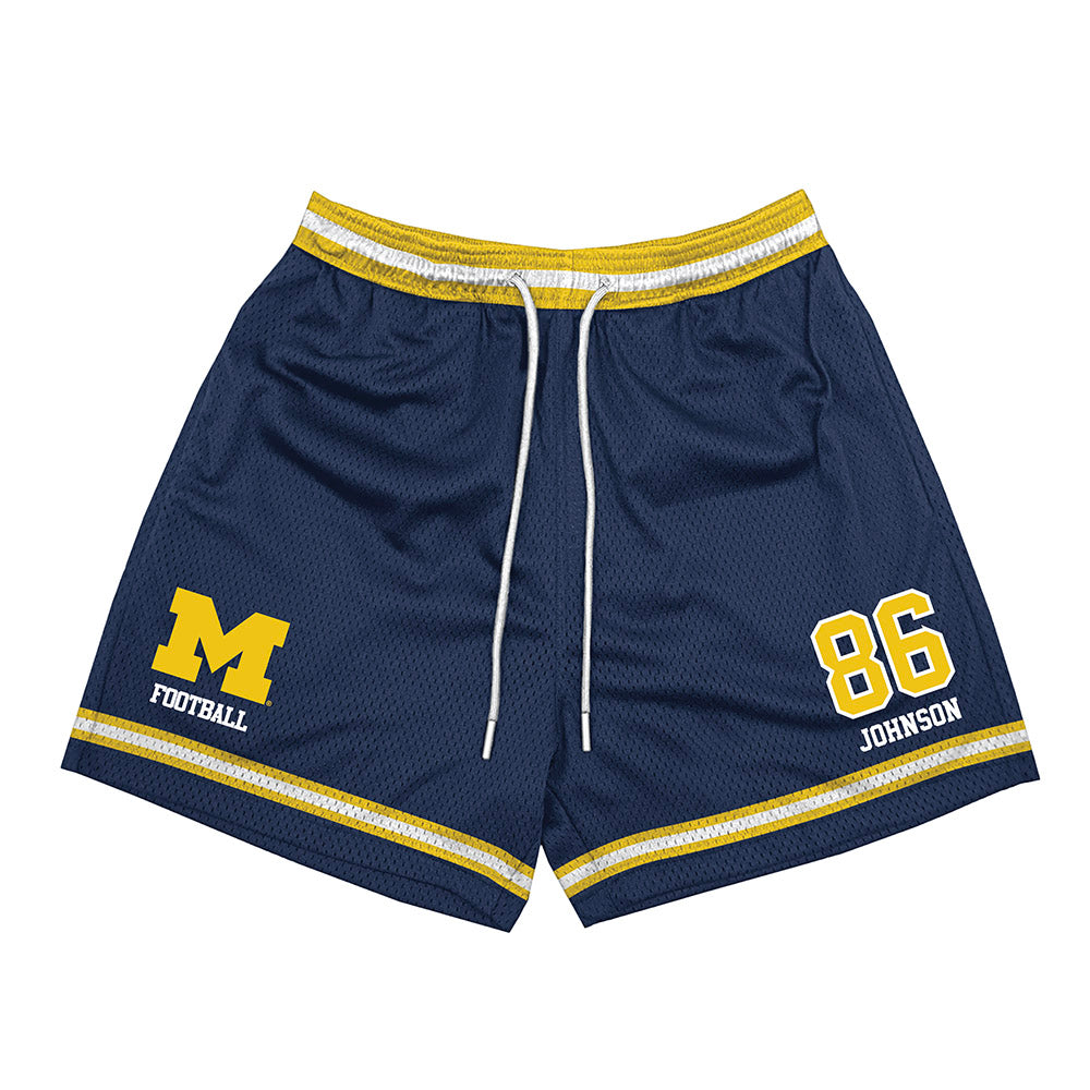 Michigan - NCAA Football : Travis Johnson - Shorts-0