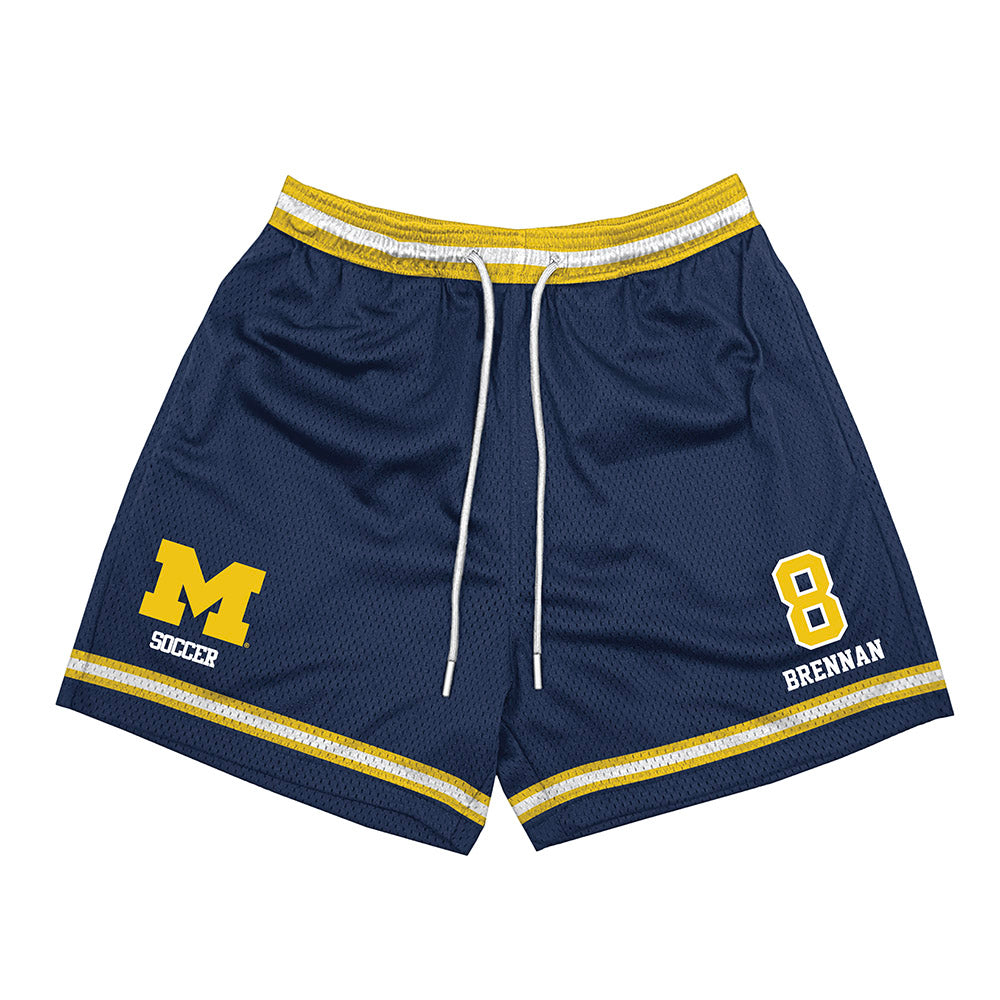 Michigan - NCAA Women's Soccer : Taylor Brennan - Shorts-0