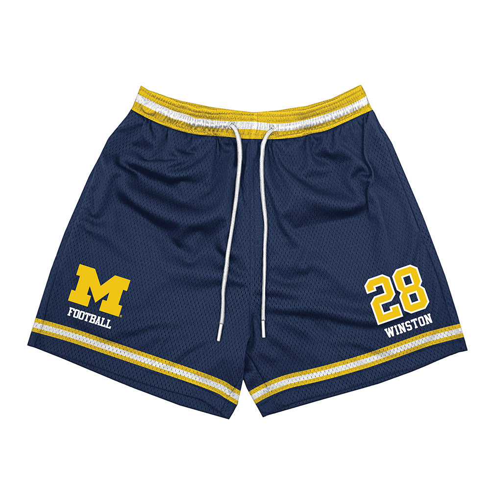 Michigan - NCAA Football : Kainoa Winston - Shorts-0