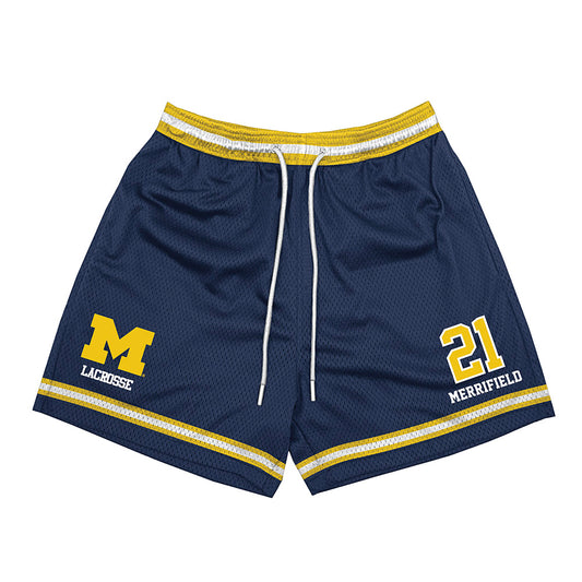 Michigan - NCAA Women's Lacrosse : Katharine Merrifield - Shorts-0