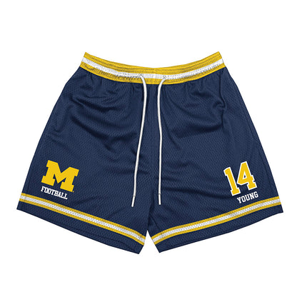 Michigan - NCAA Football : Jordan Young - Shorts-0