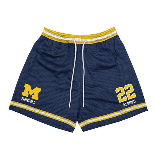 Michigan - NCAA Football : Braydon Alford - Shorts-0