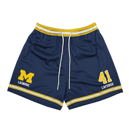 Michigan - NCAA Men's Lacrosse : Lucas Laforge - Shorts-0