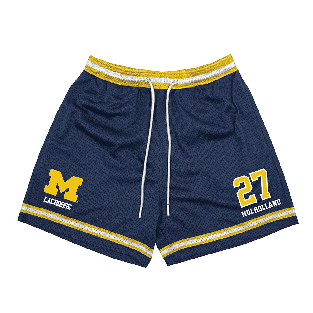 Michigan - NCAA Men's Lacrosse : Aidan Mulholland - Shorts-0