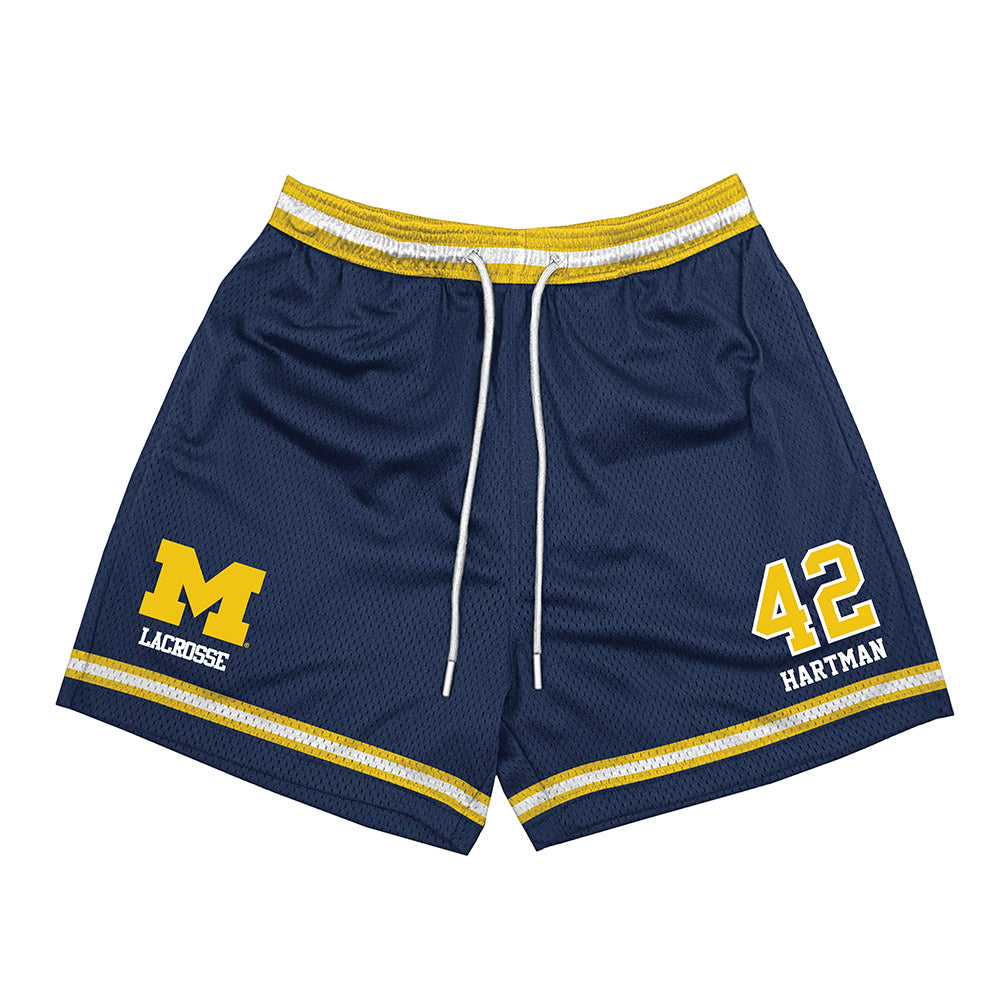 Michigan - NCAA Women's Lacrosse : Allie Hartman - Shorts-0
