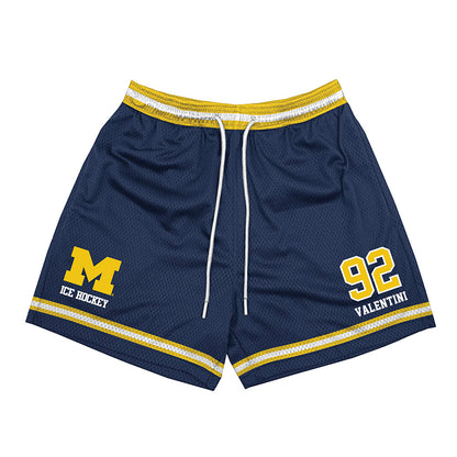 Michigan - NCAA Men's Ice Hockey : Adam Valentini - Shorts-0