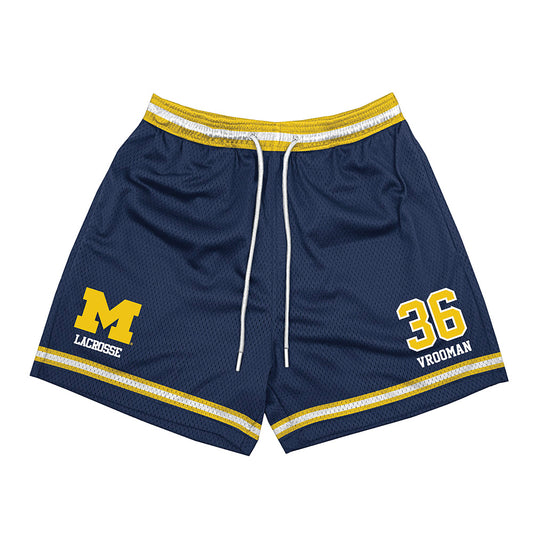 Michigan - NCAA Women's Lacrosse : Brinley Vrooman - Shorts-0