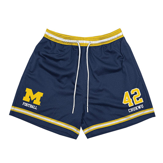 Michigan - NCAA Football : Jeffrey Chukwu - Shorts-0