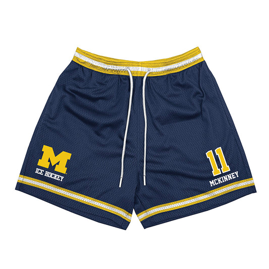 Michigan - NCAA Men's Ice Hockey : Cole McKinney - Shorts-0