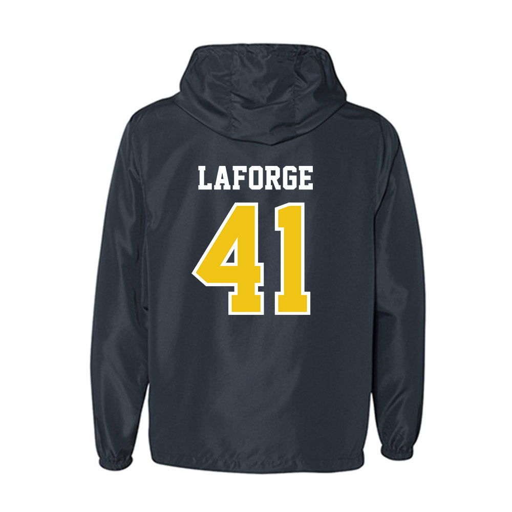 Michigan - NCAA Men's Lacrosse : Lucas Laforge - Windbreaker-1