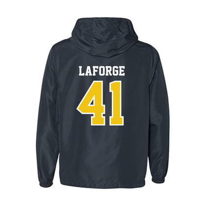 Michigan - NCAA Men's Lacrosse : Lucas Laforge - Windbreaker-1