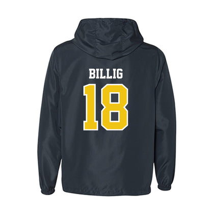 Michigan - NCAA Men's Lacrosse : Carson Billig - Windbreaker-1
