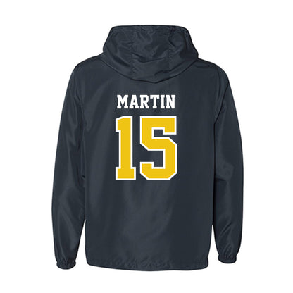 Michigan - NCAA Men's Soccer : Oliver Martin - Windbreaker-1