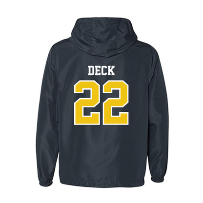 Michigan - NCAA Football : Jordan Deck - Windbreaker-1