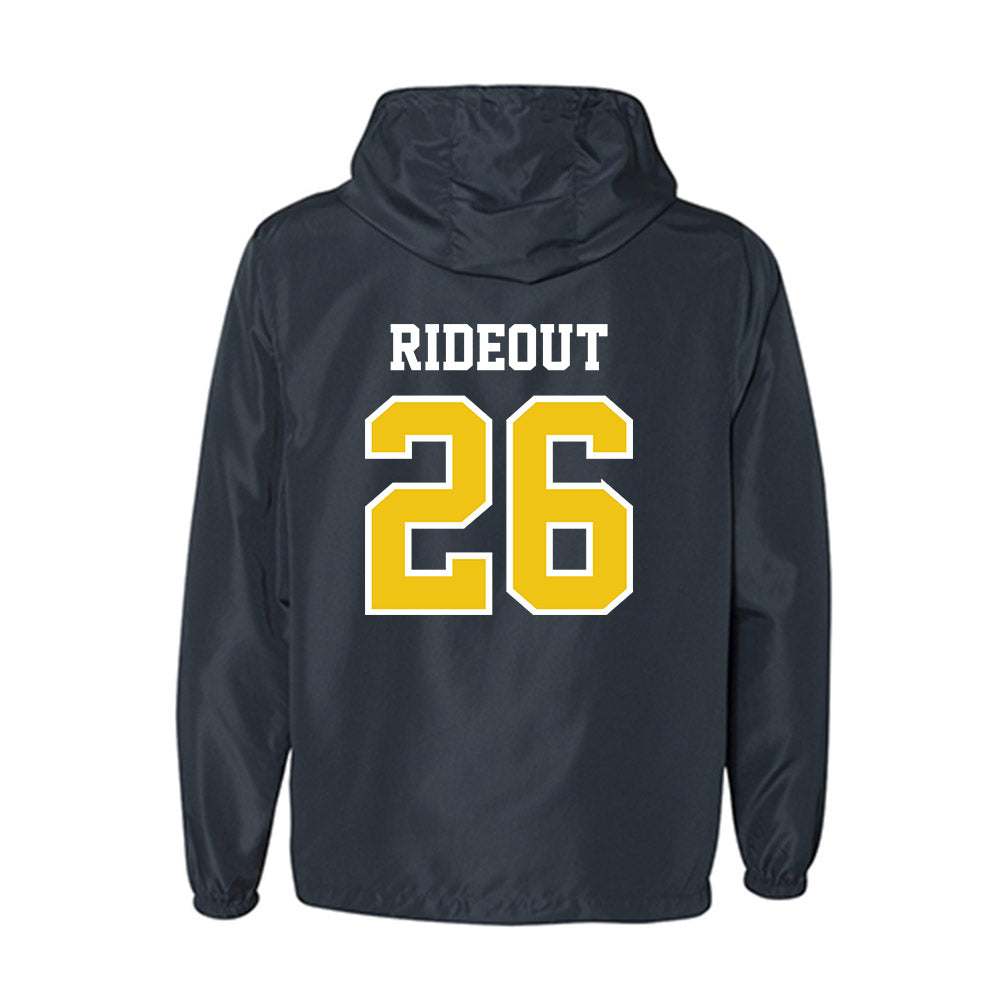 Michigan - NCAA Men's Lacrosse : Jack Rideout - Windbreaker-1