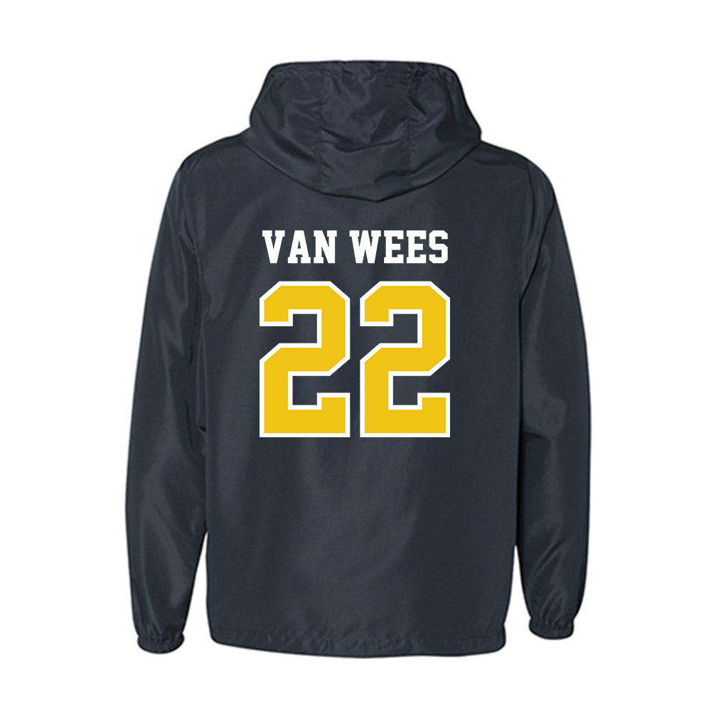 Michigan - NCAA Women's Lacrosse : Truus van Wees - Windbreaker-1