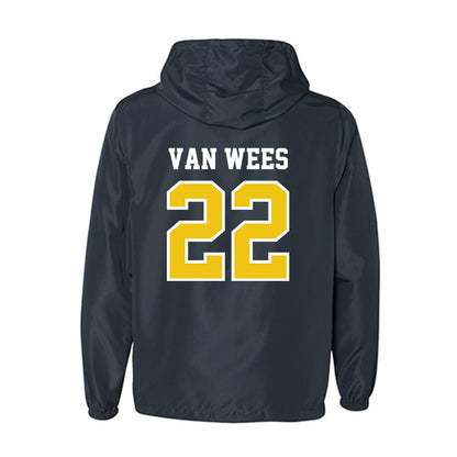 Michigan - NCAA Women's Lacrosse : Truus van Wees - Windbreaker-1
