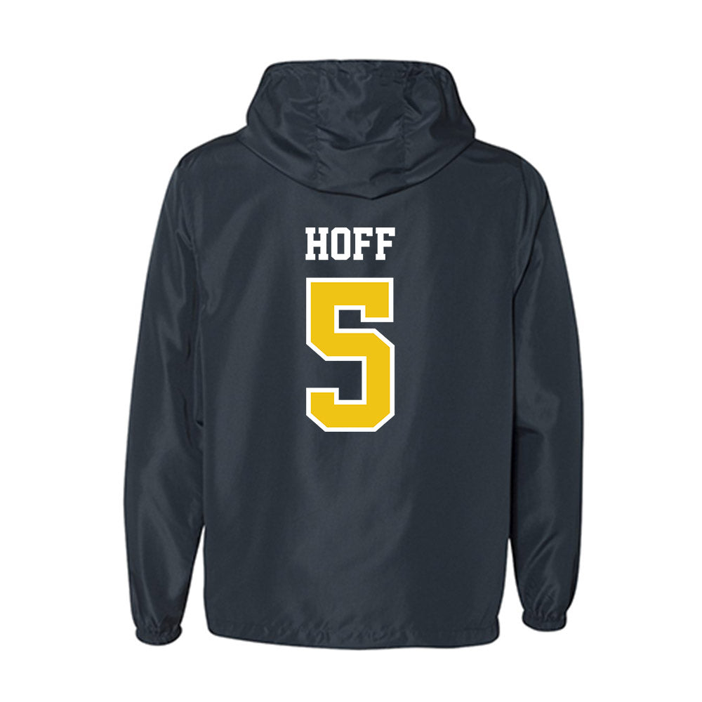 Michigan - NCAA Men's Soccer : Jens Hoff - Windbreaker-1