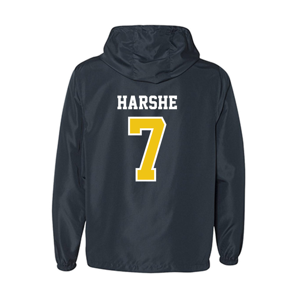 Michigan - NCAA Women's Soccer : Beanie Harshe - Windbreaker-1