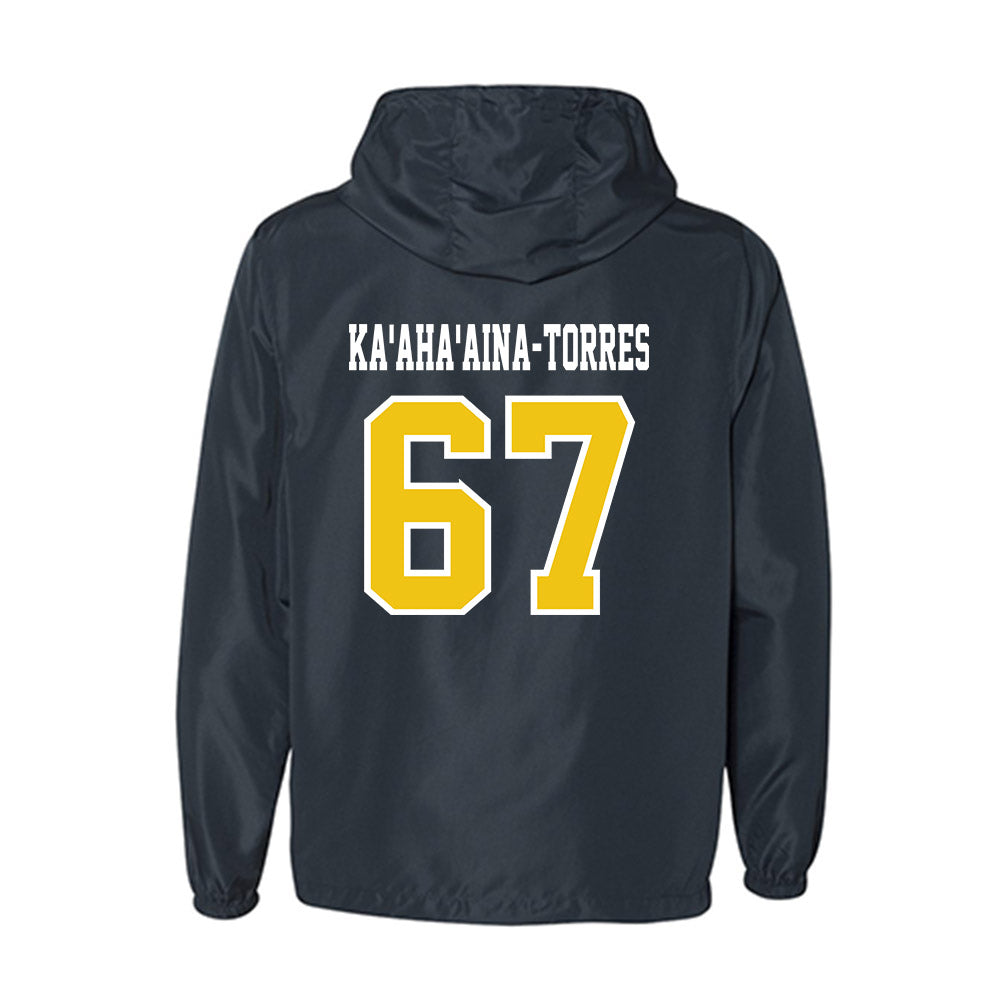 Michigan - NCAA Football : Houston Ka'aha'aina-Torres - Windbreaker-1