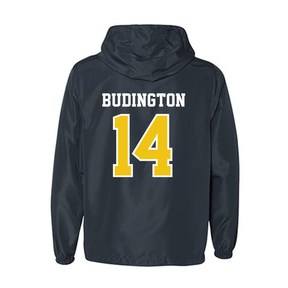 Michigan - NCAA Men's Lacrosse : Joseph Budington - Windbreaker-1