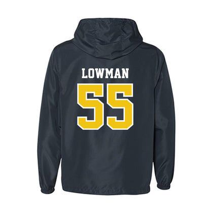Michigan - NCAA Men's Lacrosse : Thomas Lowman - Windbreaker-1