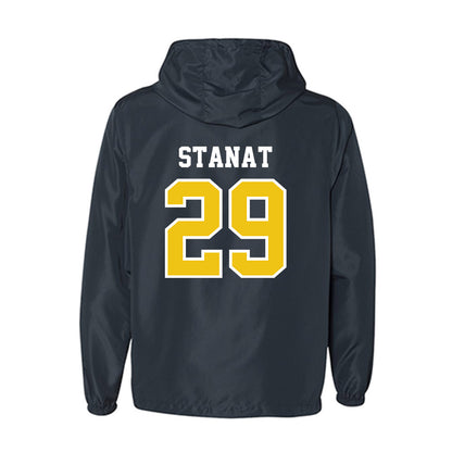 Michigan - NCAA Men's Lacrosse : Lukas Stanat - Windbreaker-1