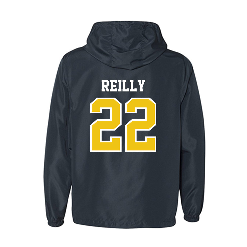 Michigan - NCAA Men's Lacrosse : CJ Reilly - Windbreaker-1