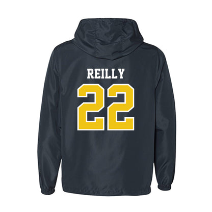 Michigan - NCAA Men's Lacrosse : CJ Reilly - Windbreaker-1