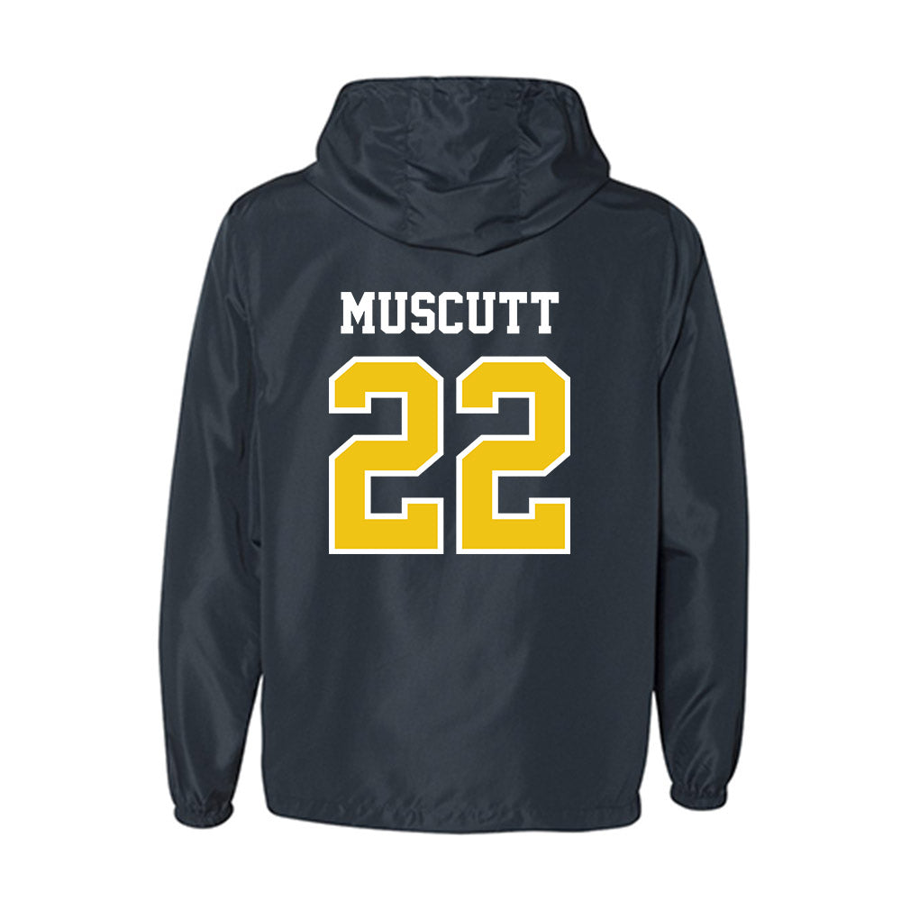 Michigan - NCAA Men's Ice Hockey : Kason Muscutt - Windbreaker-1