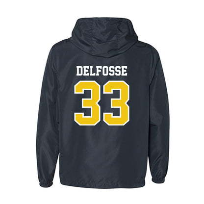 Michigan - NCAA Women's Basketball : Te'Yala Delfosse - Windbreaker-1